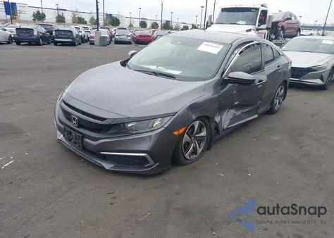 2019 Honda Civic Lx z USA, uszkodzony, nr VIN 2HGFC2F68KH558509
